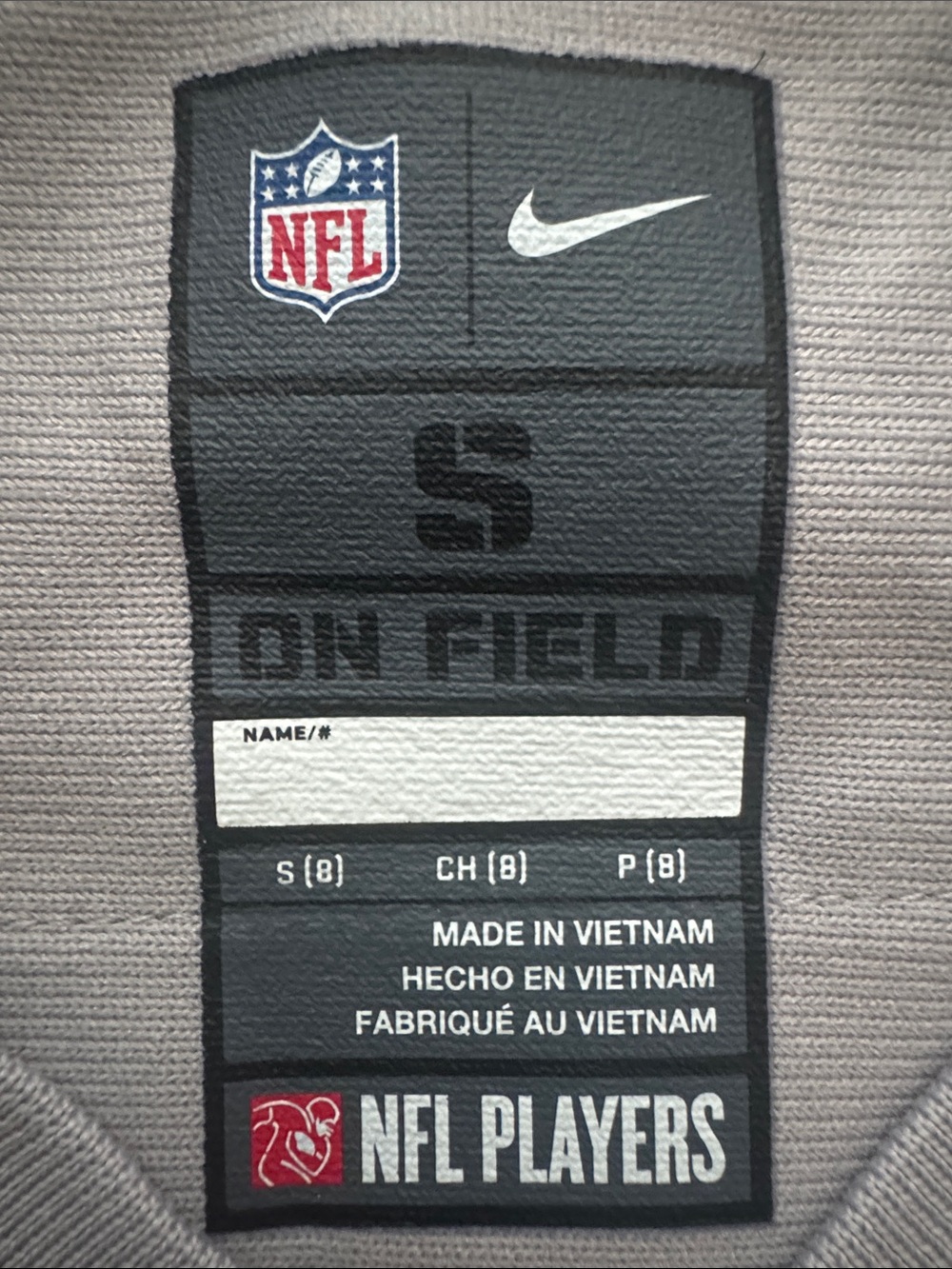 Nike Kids Kansas City Chiefs #15 Gray and Red Jersey - Picture 3 of 3
